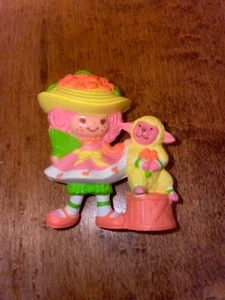 Vintage Strawberry Shortcake PVC Figur - Peach Blush mit Melonie Belle RAR - Bild 1 von 7