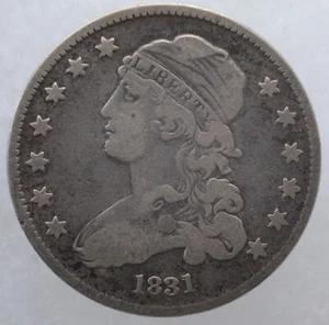 KAPPYSCOINS G9692 1831 SMALL LETTERS VF VERY FINE BUST QUARTER - Picture 1 of 2