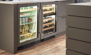Sub Zero Sub-Zero UC-24BG/O Wine Rack Under-Counter Refrigerator | Made in USA - Picture 1 of 3