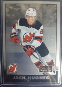 2021-22 O-Pee-Chee Platinum Jack Hughes Rookie New Jersey Devils #R-42 - Picture 1 of 2