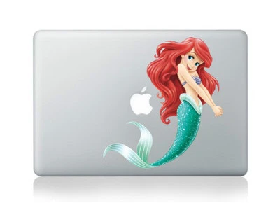 Little Mermaid Ariel MacBook Pro Sticker Decal Macbook Air/Pro/Retina 13"15"17" - Image 1 of 3