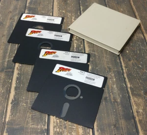 Indy Indiana Jones and the Last Crusade (PC, 1990) 5,25" IBM Floppy mit Hülle - Bild 1 von 6