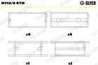 Glyco H712/7Std crankshaft bearing main bearing crankshaft for Mercedes 62->