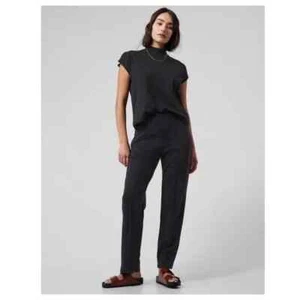 Athleta Eastbound Straight Pant 2 Black # 988039 - Picture 1 of 11