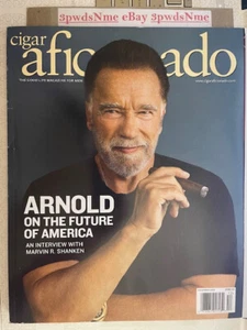 CIGAR AFICIONADO - NOVEMBER / DECEMBER 2023 - ARNOLD SCHWARZENEGGER - Picture 1 of 4