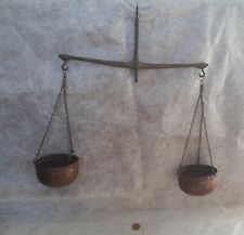 Balance Trébuchet Pots en cuivre vintage