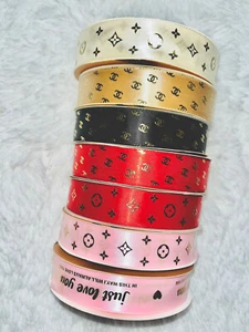 Satin Ribbon Bows Gift Wrapping Royo Have 50yards 1”inches Diferent Colors ! - Picture 1 of 10