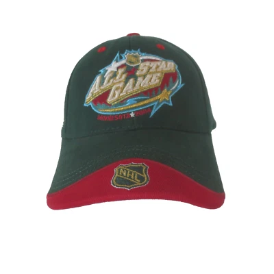 Minnesota Wild NHL All Star Game 2004 CCM Sombrero con tirantes Bordado De colección Foto 1 de 4