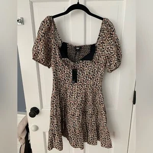 Mini Vestido Paige Floral Azul Talla XS NUEVO CON ETIQUETAS - Imagen 1 de 7