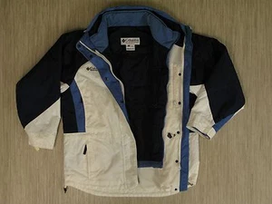 Columbia White Light Blue Coat Women's Size Medium Includes Warm Liner Zip Up - Picture 1 of 4