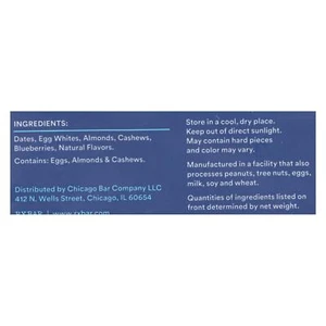 Rxbar - Protein Bar - Blueberry - Case Of 12 - 1.83 Oz. - Picture 1 of 1