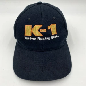 De Colección Para Hombres K1 Kickboxing Nissin Gorra Sombrero Negro Correa Ajustable MMA Boxeo - Imagen 1 de 10
