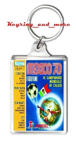 Mexico 70 Album figurine panini completo Mondiali Messico 1970 Portachiavi - Immagine 1 di 1