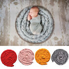 Neugeborene Fotografie Requisiten Baby Kinder gewebt Zopf Decke Matte Fotostudio Shooting