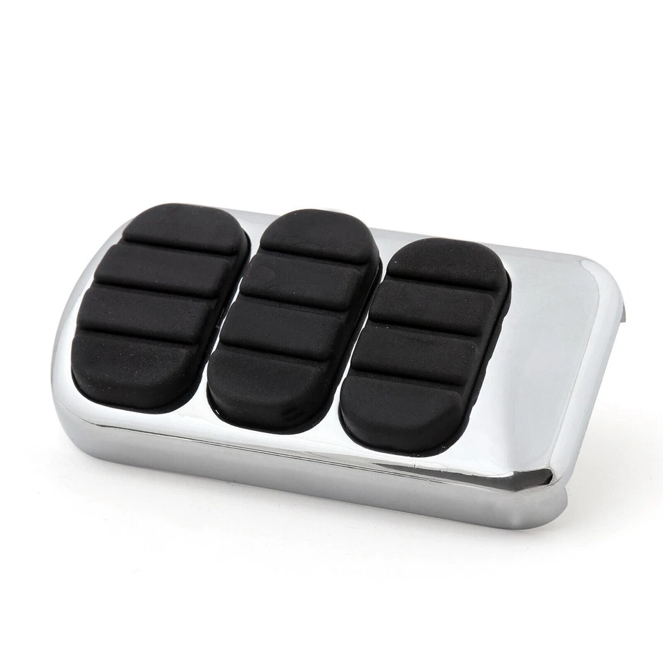 Brake Pedal Pad For 1980-2015 Electra Glides Street Glides Road Kings Chrome Foto 1 de 4