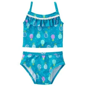 Girls Gymboree Pineapple Print Tankinis Sizes 2T & 3T - Picture 1 of 1