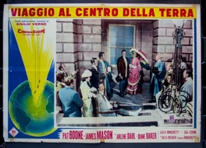 Fotobusta Manifesto Viaggio al centro della terra Locandina Originale - Foto 1 di 6