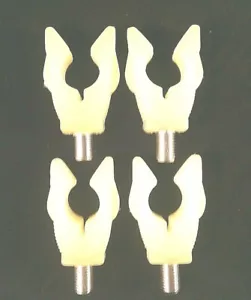 MOD DELUXE ILUMINADO FLEXIBLE GOMA REPOSAPIÉS/AGARRE A TOPE PARA VARILLA POD/BANCO PALO - Imagen 1 de 5