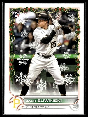 Jack Suwinski *ROOKIE CARD* (RC) 2022 Topps Holiday #HW103 - Image 1 of 2
