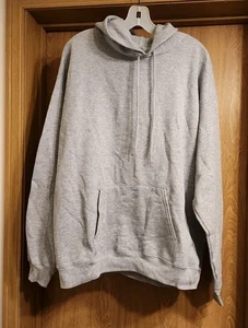 BRANDNEU Hanes Herren Hoodie Sweatshirt ComfortBlend EcoSmart - Grau - Large - Bild 1 von 5