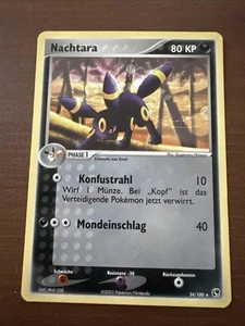 Pokémon Karte Nachtara 24/100 EX Sandsturm Deutsch - Bild 1 von 7
