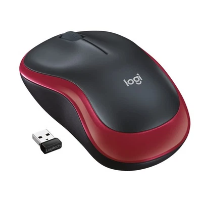 Logitech M185 Wireless Mouse, 2.4GHz with USB Mini Receiver, 12-Month Battery Li - Image 1 of 4