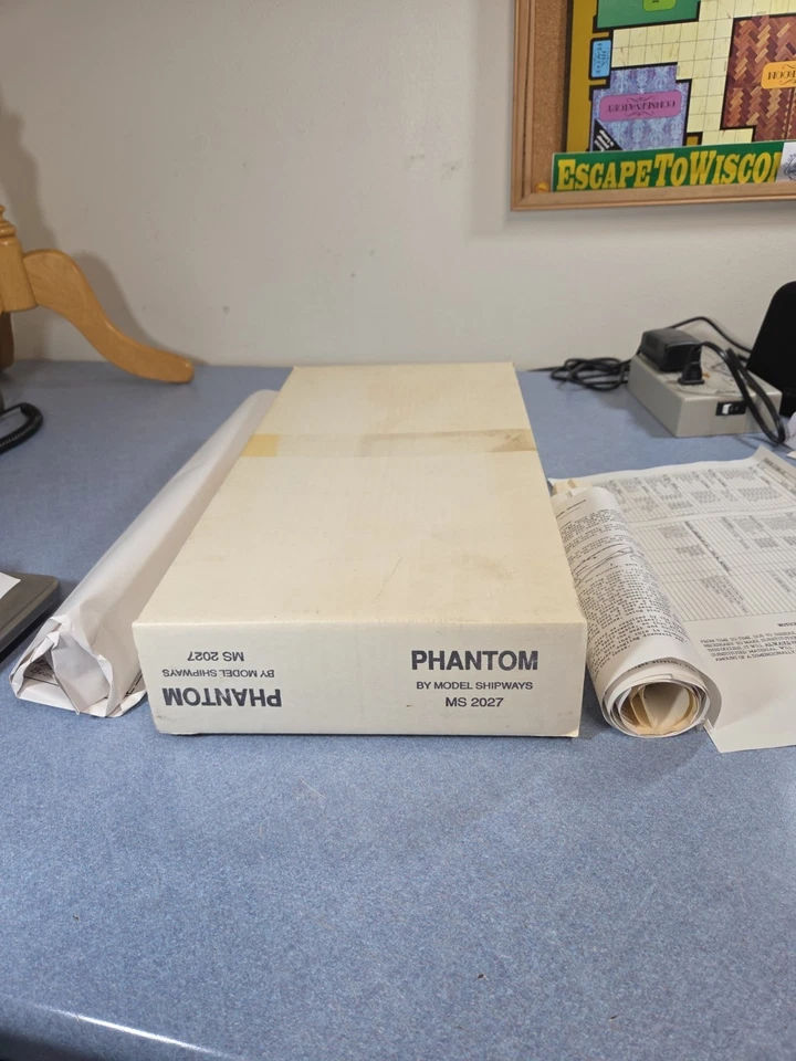 Model Shipways New York Pilot Boat Phantom 1868 - Wood -  New Boxed - Kit # 2027 - Image 1 of 4