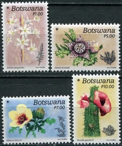 Botswana 2017. Flowers of the Desert (MNH OG **) Set of 4 stamps - Picture 1 of 1