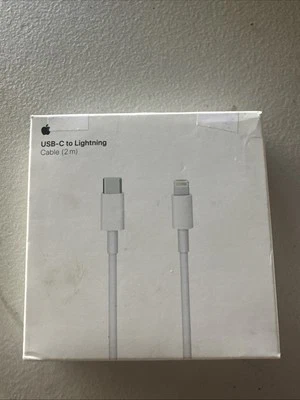 Apple MKQ42AM/A USB-C to Lightning Cable ( 2 m ) - White - Image 1 of 2