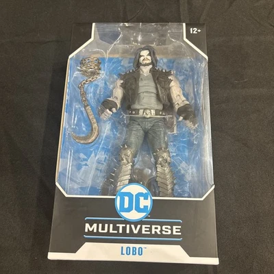 McFarlane Toys DC Multiverse Gray Lobo 7 inch Action Figure NEW IN BOX - Image 1 of 4