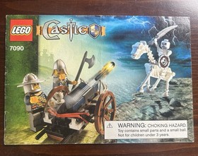 Lego Castle Fantasy Era Crossbow Attack Instruction Manual For Set 7090