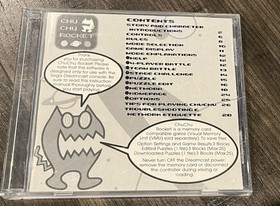 Chu Chu Rocket Sega Dreamcast, 2000 Manual & Disc Only READ