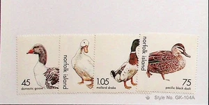 NORFOLK ISL. Sc 697-700 NH EDICIÓN DE 2000 - AVES DOMÉSTICAS - (DS25) - Imagen 1 de 1