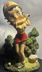 Betty Boop Golfer Pflanzgefäß - Bild 1 von 5