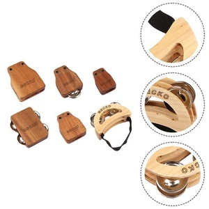 Dynamic Cajon Accessory Set with Comfortable Foot Tambourine and Jingle Bells - Picture 1 of 78