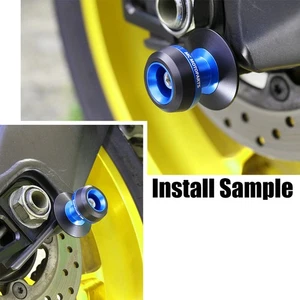 Twall 10MM CNC Swingarm Spools For Vulcan 650 S 15 16 17 - Imagen 1 de 5
