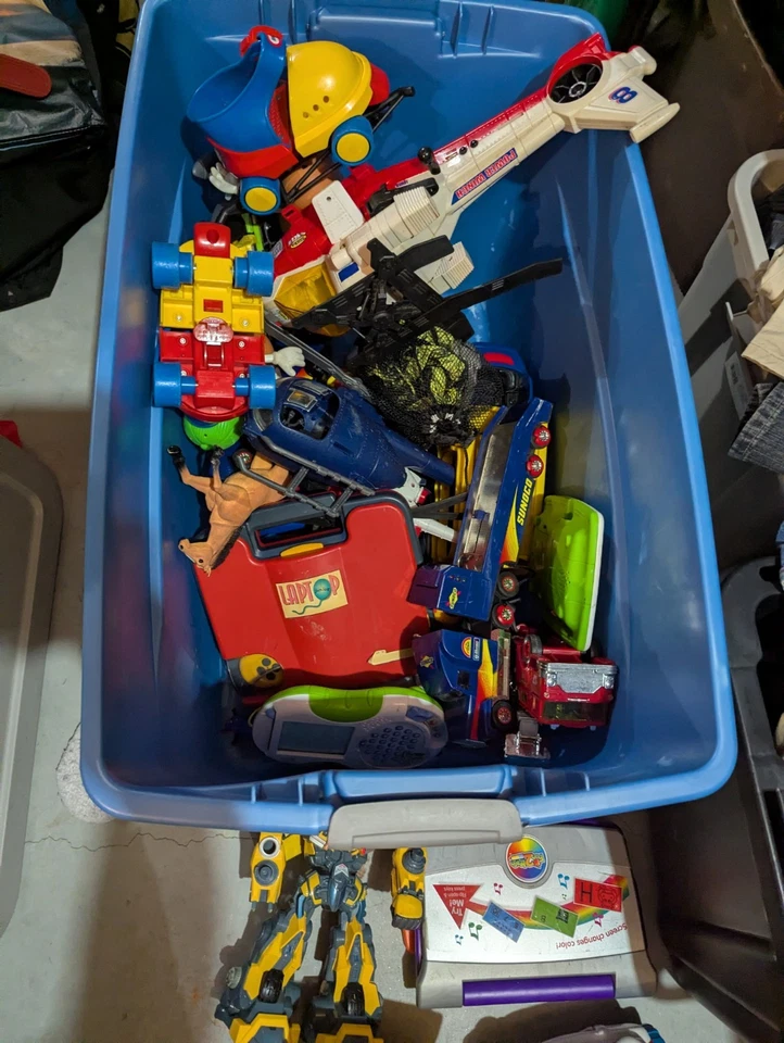 Huge Lot Of Miscellaneous Vintage And Modern Toys, Cars, Etc As Seen - Image 1 of 4