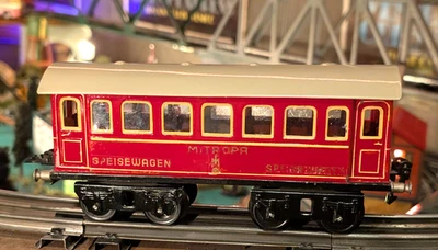 Mystery Imitation tinplate MARKLIN SPEISEWAGEN, prewar? - unique! - Image 1 of 4