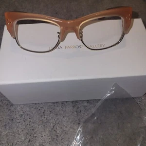 Linda Farrow Luxe 291 Optical Glasses Nectarine LFL291C140PT - Picture 1 of 10