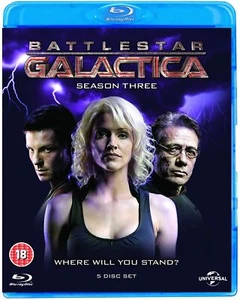 Battlestar Galactica - Series 3 (Blu-Ray, Boxset) - Picture 1 of 2