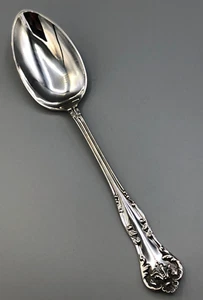 Chatelaine by Lunt Sterling Silver Table Serving Spoon 8 3/8" - Picture 1 of 2