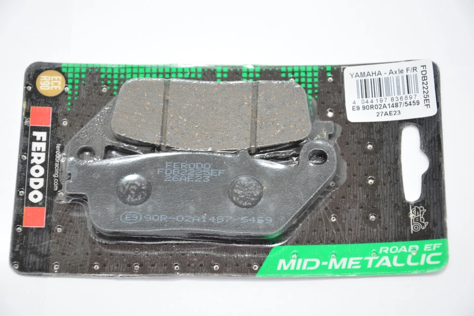 Coppia pastiglie freno FERODO Fdb2187ag Argento