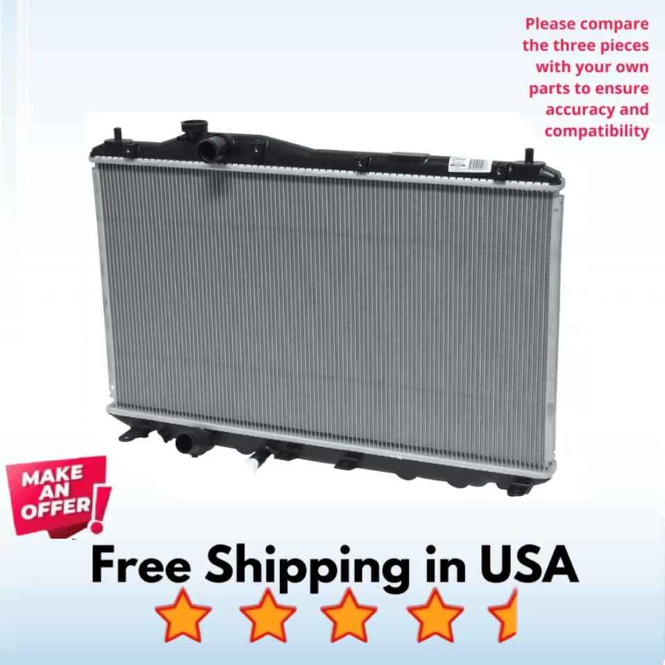 Radiador aire acondicionado apto para Acura ILX 2013-2015, Honda Civic 2012-2015 Foto 1 de 1