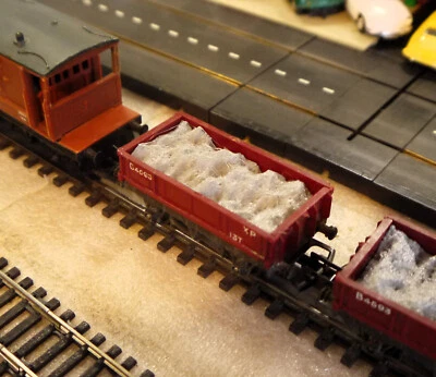 Triang R113 drop side Wagon Ballest Load 3D printed  3DPD - Image 1 of 2