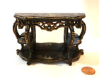 BESPAQ DOLLHOUSE MINIATURE CHINOISERIE CONSOLE TABLE HAND PAINTED  RARE FIND!