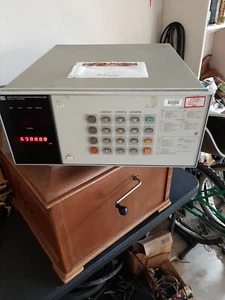 hp hewlett packard 3497A data Acquisition Unit Powers Up. NASA CALIBRATION LABS - Picture 1 of 24