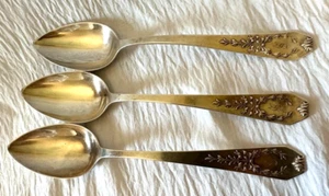Cucchiaio da portata 3 8 1/8" Madam Jumel in argento sterling 1909 Whiting - Foto 1 di 6