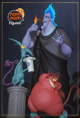 Underworld Lord & Imp Twins diorama in resina – fan art da assemblare dipingere - Immagine 1 di 4