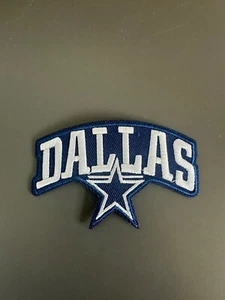 DALLAS COWBOYS EMBROIDERED IRON/SEW ON PATCH NFL FOOTBALL NEW FREE SHIPPING - Picture 1 of 4