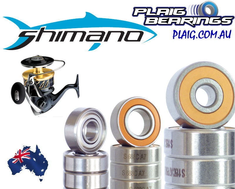 Shimano Fishing Reel Bearings - Stainless Steel & Ceramic - TGT TLD & TT Numbers - Image 1 of 1